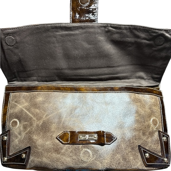 90’s 7 for all Mankind Vintage Clutch - Picture 2 of 4
